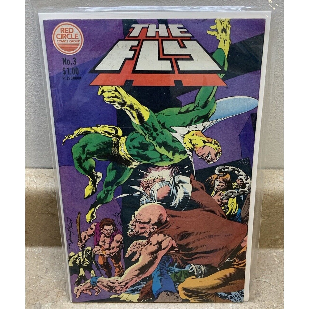 Vintage 83' The Fly no. 3 Red Circle‎ Comic Group
